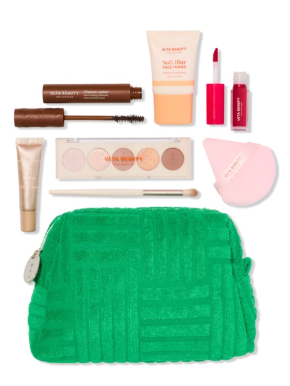 Ulta Beauty 8-Pc Makeup and Cosmetics Pouch NEW